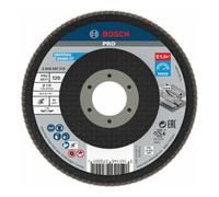 Bosch Plateau à lamelles X571, Best for Metal D = 115 mm ; G = 120, coudé Quantité:10