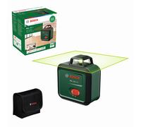 Bosch Laser de lignes PLL 360-1 G – laser vert 360° auto-nivelant, batterie Li‑Ion USB-C