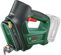 Bosch Pompe à air électrique et compresseur d'air UniversalPump 18V (sans Batterie, système 18 Volts, pour Les pneus de Voiture, de Moto et de vélo, 150 PSI, 10,3 Bars, Emballage en Carton)