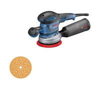 Bosch Ponceuse excentrique Bosch GEX 40-150 avec 1 x feuille abrasive à trous multiples C470 Quantité:1