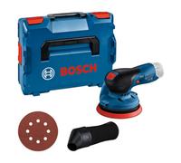 Bosch GEX 12V-125 Professional Ponceuse à disque 10000 tr/min 20000 OPM Noir, Bleu, Rouge