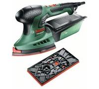 Bosch Ponceuse Multifonction Psm 200 Aes Avec Surfaces De Ponçage Interchangeables Et Système Micro Filtre 06033B6000 G