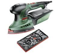 Bosch PSM 200 AES Ponceuse multi usages 26000 OPM Noir, Vert, Rouge