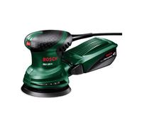 Bosch Ponceuse Orbitale PEX 220 A, 220W, 24000 OPM, Ø 125mm, Excentricité 1.25mm, Système Microfiltre, Noir/Vert, 0-603-378-000