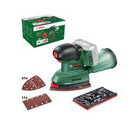Bosch Ponceuse sans fil UniversalSander 18V-10 (livré dans un carton sans batterie ; 18V ; pour travail du bois ; 32 feuilles abrasives) - Amazon Edition
