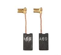 Bosch Power Tool Lot de 2 balais de charbon pour modèles GBH5400 GBH5-38D GSH38 GSH500 GSH88X Taille de la pièce de rechange 22,9 x 12,2 x 6,1 mm