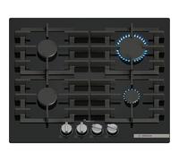 TABLE GAZ VERRE TREMPÉ, 60 CM, SER6, VERRE TREMPÉ, FONTE (INDIVIDUEL) A BOSCH - PPP6A6I40
