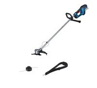 Bosch PRO 18V débroussailleuse sans-fil GFR 18V-23 sans batt./chargeur | Moteur Brushless; Ø 23 cm; Inclus: bobine de fil, bandoulière, set de lames débroussailleuse et étrier de protection