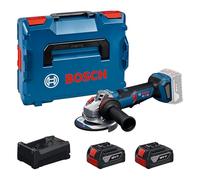 Bosch PRO 18V System Meuleuse angulaire sans-fil GWS18V-11PS (avec GBA 18V 5.0Ah, GAL 12V/18V-80, KIT dans L-Boxx)