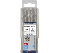 Bosch Forets à métaux rectifiés HSS-G DIN 338 7 x 69 x 109 mm 2608595070