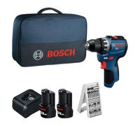 Bosch PRO GSR12V-31 Perceuse-visseuse sans-fil 12V System (GBA 12V 2,0 Ah, GAL 12V-20, coffret de transport)