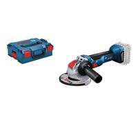 Bosch 06017B0101 - Meuleuse Angulaire Sans Fil GWX 18V-10 C&G - Machine Seule - Capot De Protection, Poignée