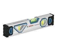 Bosch Professional Niveau à bulle magnétique 25 cm 1600A016BN corps aluminium embouts robustes