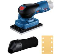 Bosch Professional 12V System ponceuse vibrante sans-fil GSS 12V-13 (compatible avec le système Click & Clean Bosch, avec 1 feuille abrasive, sac à poussière)