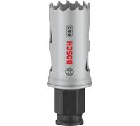 Bosch PRO Power Change Plus Lot de 24 scies cloches, multi-matériaux (pour bois tendre, cloisons sèches, diamètre : 25 mm, accessoires professionnels, perceuse/visseuse)