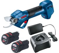 Bosch Pro Pruner Professional Elagueur sans fil 12 V + 2x batterie 2,0 Ah + chargeur
