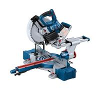Bosch PRO Scie à onglets radiale GCM 254 D (incl. 1x lame de scie, 1x sac à poussière, 1x butée de longueur, 1x serre-joint, 1x clé hexagonale, 1x gabarit de calibrage)