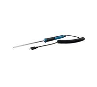 Bosch PRO Sonde de température (type K) Immersion (-40 °C à +400 °C, pointe étanche en acier inoxydable, câble de 500 mm extensible à 2 000 mm, poignée ergonomique)