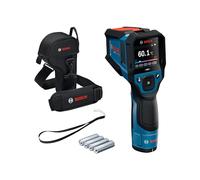 Bosch PRO Thermomètre Infrarouge GIS12V-800-16 (grand écran, interface sonde Type K, rapport 20:1, protection IP54, double alimentation, in daptateur de batterie et piles AA)