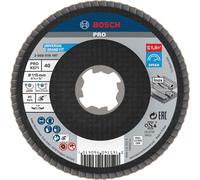 Bosch PRO X571 X-Lock Disque à lamelles 115 mm G40 - 2608619197