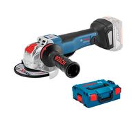 Bosch Professional 06017B0700 Meuleuse Angulaire X-Lock Sans-Fil GWX 18 V-10 PC (18 V, Connectable, Ø de Meule : 125 mm, L-Boxx, Sans Batterie) 125 mm