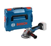 Bosch Professional 06019G3F0B Meuleuse d'Angle GWS 18 V-10 PSC (18 V, Module de Connexion, Ø du Disque : 125 mm, L-Boxx, sans Batterie) Bleu