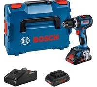 BOSCH Professional 06019K6104 BOSCH Professional GSB 18V-90 C Perceuse-visseuse à percussion sans fil 18,0 V, avec 2 batteries