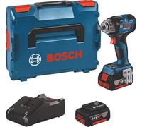 BOSCH Professional 06019L5003 BOSCH Professional GDS 18V-330 HC Kit perceuse-visseuse à percussion sans fil 18,0 V, avec 2 batteries