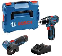 Bosch Professional 0615990N2U Jeu d'outils pour appareils sans fil, pour électricien, pour les bricoleurs, pour véhicules, pour