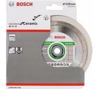 Bosch Professional 1 x disque à tronçonner diamanté Standard for Ceramic, pour pierre, carrelage, céramique, Ø 230 x 25.40 x 1.6 x 7 mm, accessoire pour fraise de carrelage