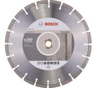 Bosch Professional 1 x lame de scie de Diamond Standard for Concrete, pour béton, béton cellulaire, Ø 300 x 20/25.40 x 2.8 x 10 mm, accessoires pour scies de table, scies a essence.