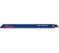 Bosch Accessories 2608900412 LAME de scie sabre expert « Aerated concrete » S 1241 HM, 10 pièces Longueur lame de scie 300 mm 10