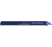 Bosch Lame de scie sabre EXPERT S 1255 CHC – Métal épais, robuste – VE 10 pcs