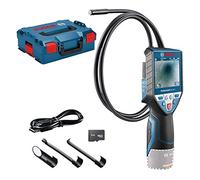 Bosch Professional 12V System Caméra d’inspection GIC 120 C (sans batterie et chargeur, longueur du câble : 120 cm, écran : 3,5", 4x piles AA, dans une L-BOXX)