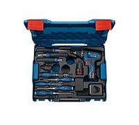 Perceuse visseuse 12V GSR 12V-15 Professional + 2 batteries 2Ah + chargeur + coffret L-BOXX + outillage à main - BOSCH - 060186810R