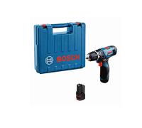 Bosch Professional 12V System cordless combi drill GSB 120-LI (incl. 2x2.0 Ah battery, fast charger GAL 1210 CV, carrying case) - Amazon Edition