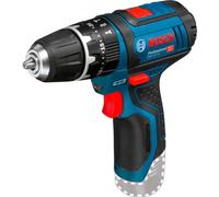 Bosch GSB 12V-15 Professional 1300 tr/min Noir, Bleu