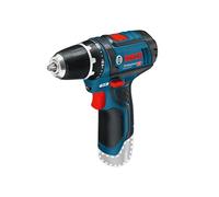 Bosch GSR 12V-15 Professional 650 g Noir, Bleu, Rouge, Argent