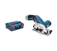 Bosch GKS 10.8 V-LI 8,5 cm Noir, Bleu, Métallique 1400 tr/min