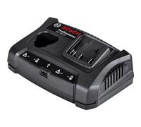 Bosch Professional 1600A011A9 Chargeur GAX 18V-30 (Chargeur double baies: Compatible batteries 12/14,4/18 V, Courant de Charge 3A, Boîte carton) Bleu