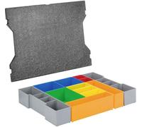 Bosch Professional 1600A016N9 L-BOXX Coque à insérer 12 pièces (L x l x H) 409 x 319 x 63 mm