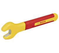 Bosch Professional clé plate VDE de 13 mm (fourche inclinée à 15°, certifiée jusqu'à 1 000 V, isolée avec un élastomère thermoplastique (TPE))