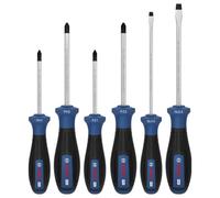 Bosch Professional 1600A039PD Jeu de tournevis 6 pièces PZ, PH, vis à fente
