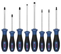 Bosch Professional 1600A039PF Jeu de tournevis 8 pièces PH, PZ, TX, vis à fente