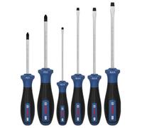 Bosch Professional 1600A03HU4 Jeu de tournevis 6 pièces PZ, vis à fente