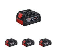 Bosch Professional 18V System Batterie GBA 18V 4.0Ah (Lot de 4)