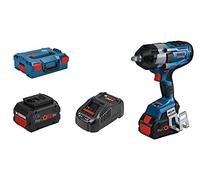Bosch Professional 18V System boulonneuse sans-fil BITURBO GDS 18V-1000 (avec 2 batteries ProCORE18V 5.5Ah, chargeur rapide GAL 1880 CV, calage L-BOXX, L-BOXX)