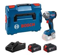 Bosch Professional 18V System Boulonneuse sans fil GDS 18V-350 (kit avec 2x batteries 4.0 Ah + GAL 1840, L-BOXX)