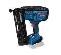 Bosch Professional 18V System cloueur à bois sans-fil GNH 18V-64-2 (mode coup par coup, clous utilisables : 32-64 mm, 16 ga (1,6 mm), inclinaison du chargeur 20°, sans batterie ni chargeur)