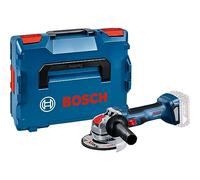 Bosch Professional 18V System meuleuse angulaire BITURBO GWX 18V-7 avec X-LOCK (Ø disque : 125 mm, 700 W, avec capot de protection, poignée auxiliaire, calage L-BOXX, L-BOXX)